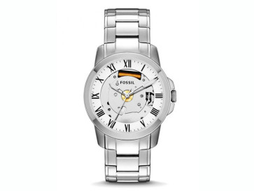 Bracelet de montre Fossil FS4871 Acier inoxydable Acier 20mm